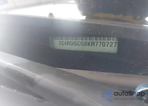 2019 Dodge Grand Caravan Sxt from USA, damaged, VIN 2C4RDGCG8KR770727